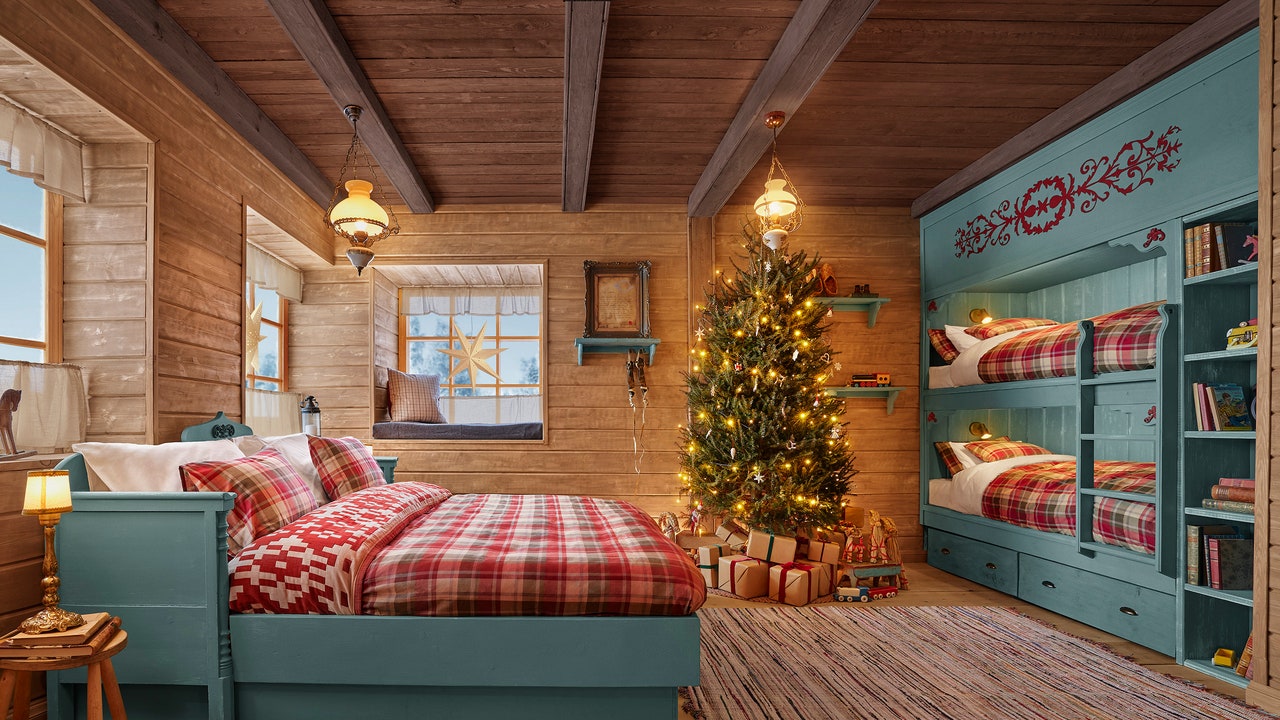 Santa's cabin will be rented free on Airbnb for the holidays
